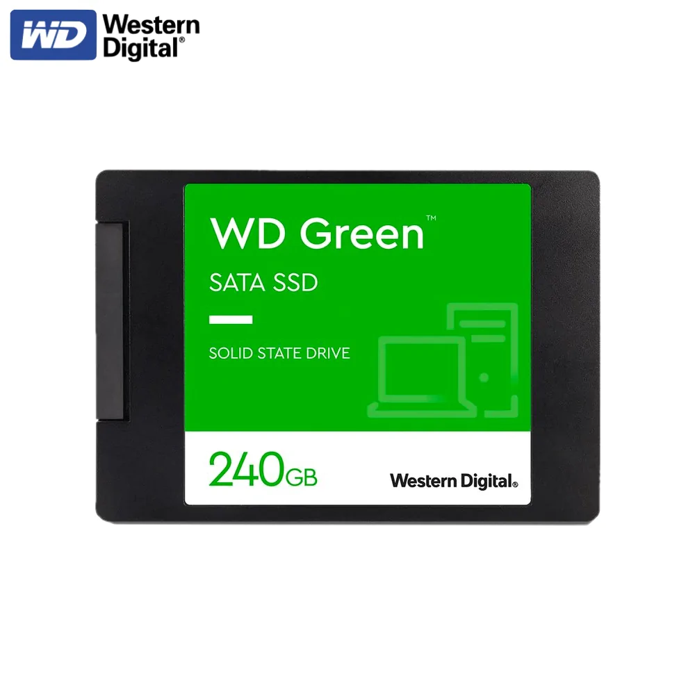 Disque Dur SSD Western Digital WDS240G3G0A 2.5" 240GB WD Green 3D NAND (WDS240G3G0A)