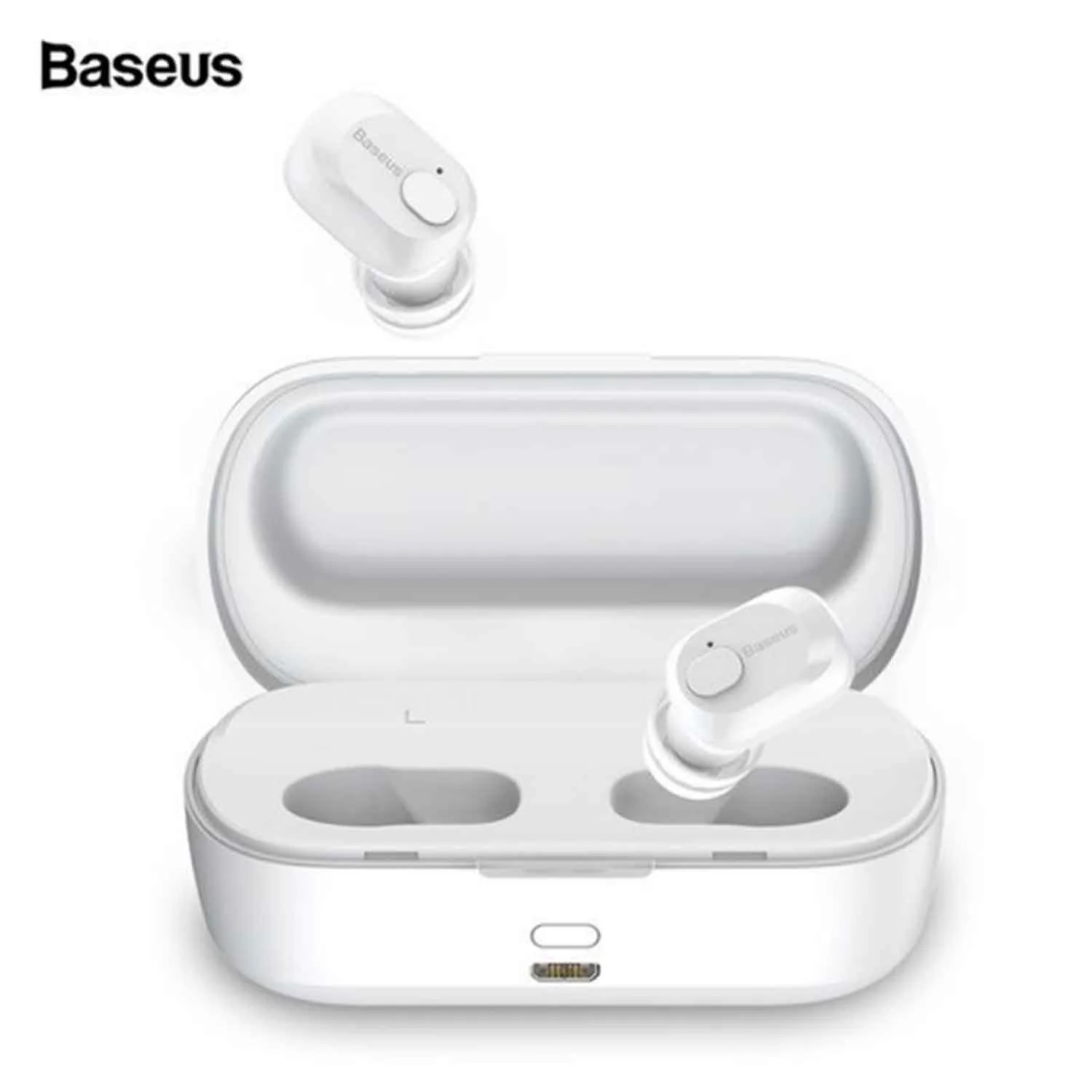 Écouteurs Bluetooth Baseus NGW01-02 Blanc
