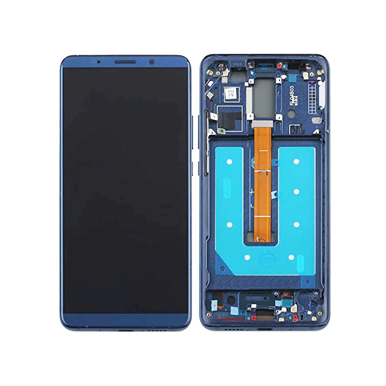 Ecran Tactile avec Châssis Huawei Mate 10 Pro Bleu