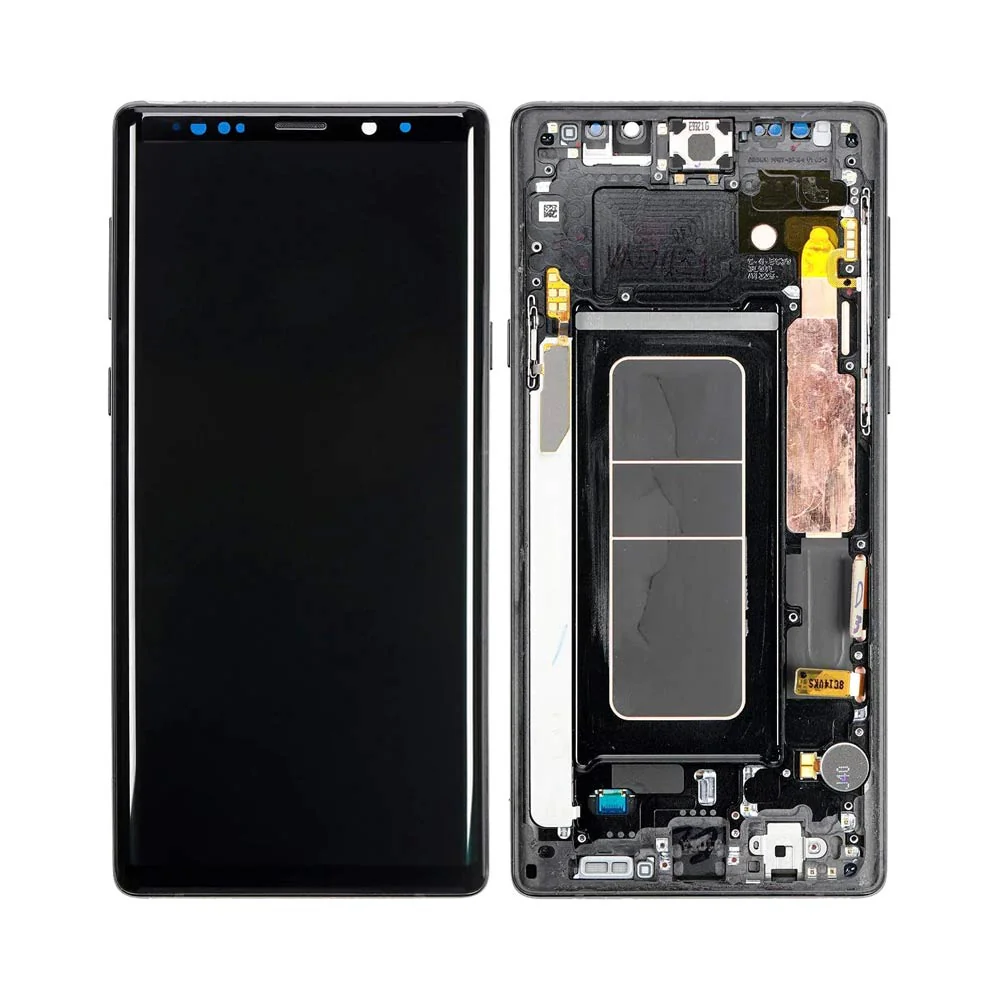 Ecran Tactile avec Châssis Samsung Galaxy Note 9 N960 REFURB Noir