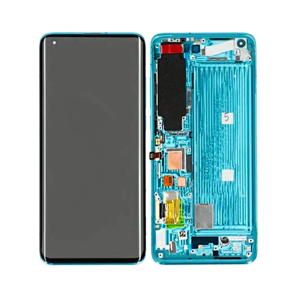 Ecran Tactile avec Châssis Xiaomi Mi 10 (VERSION C) Vert Corail