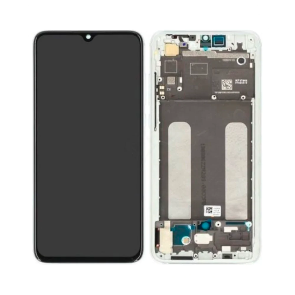 Ecran Tactile avec Châssis Xiaomi Mi 9 Lite Plus que Blanc