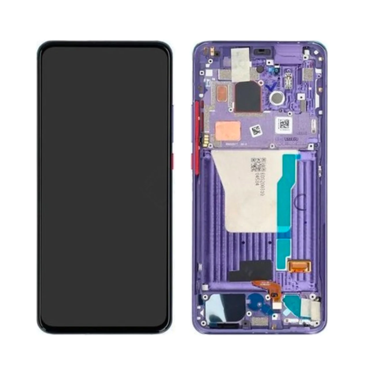 Ecran Tactile avec Châssis Xiaomi Poco F2 Pro Violet Electrique