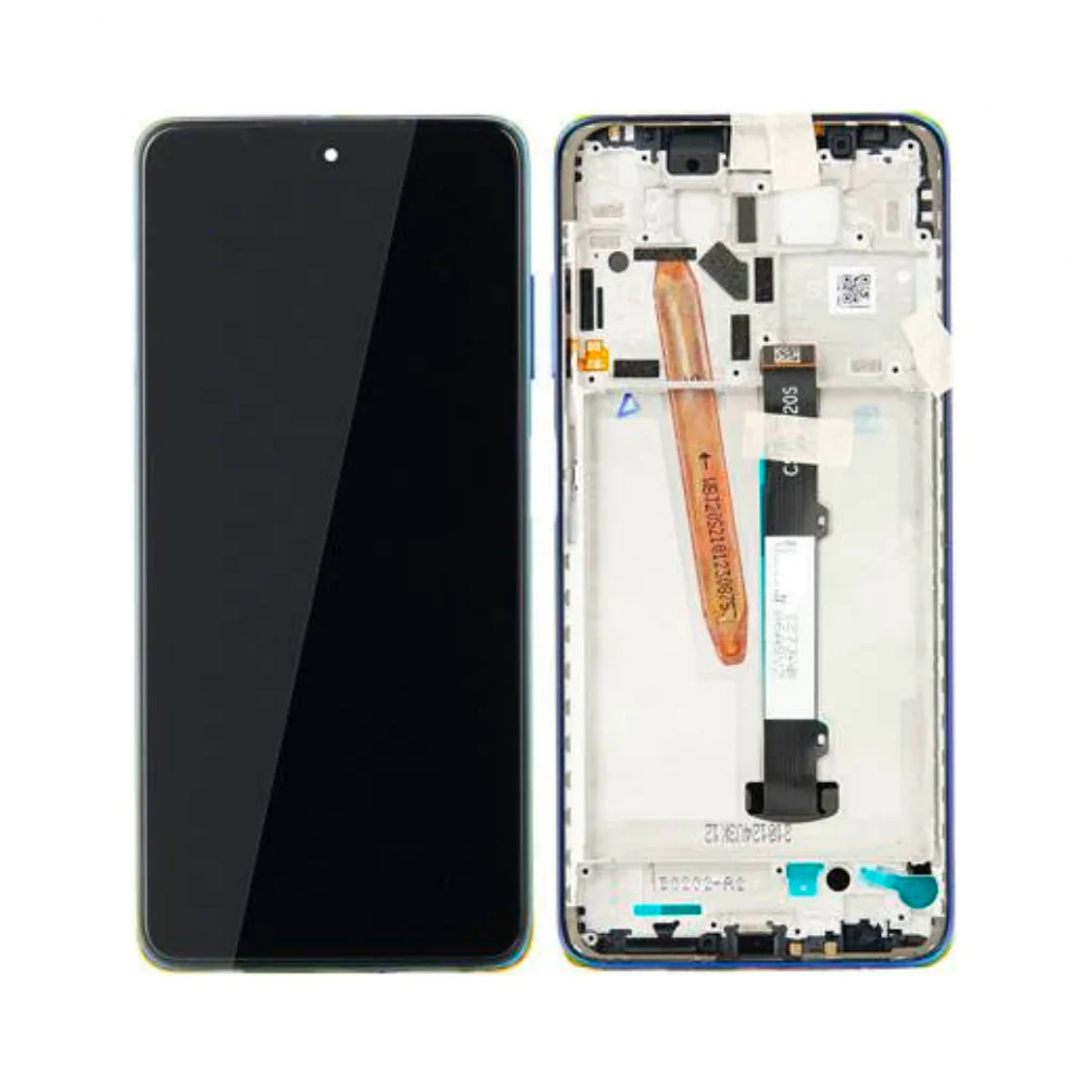 Ecran Tactile avec Châssis Xiaomi Poco X3 Pro Bleu Glace