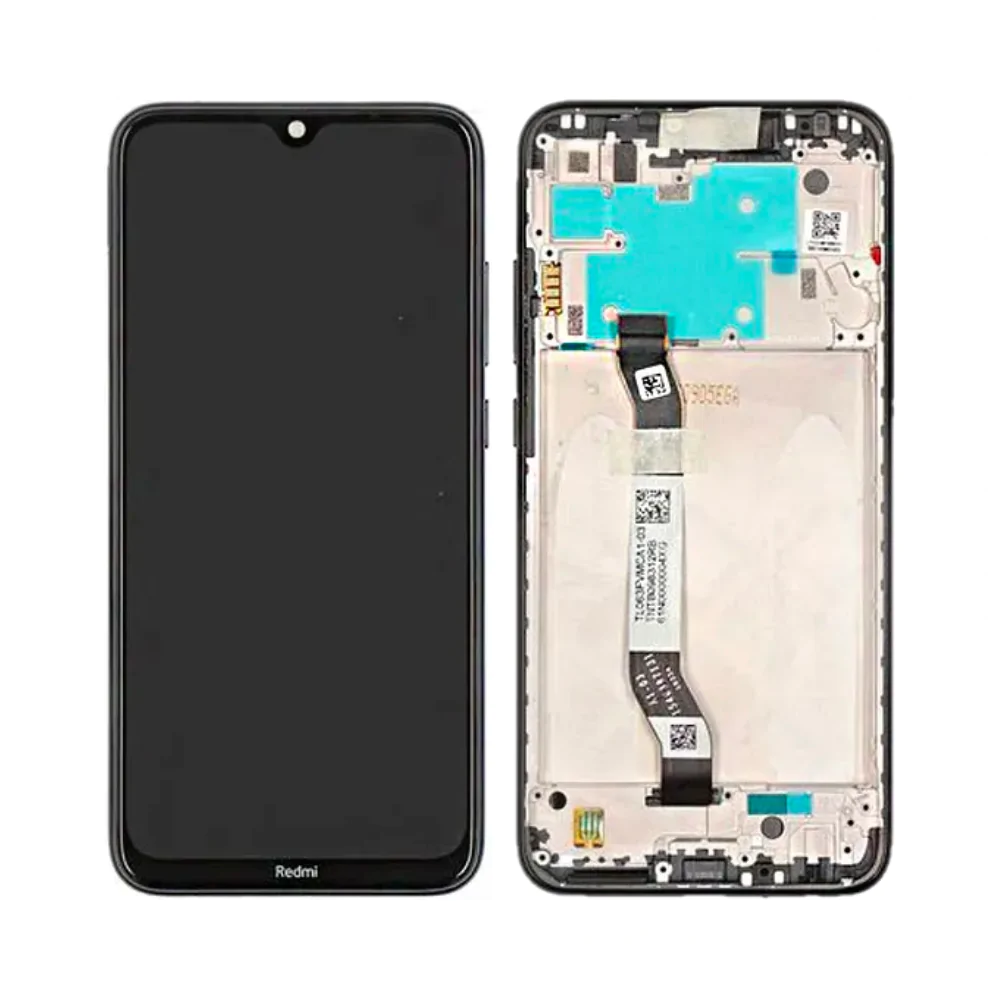 Ecran & Tactile avec Châssis Xiaomi Redmi Note 8 Noir