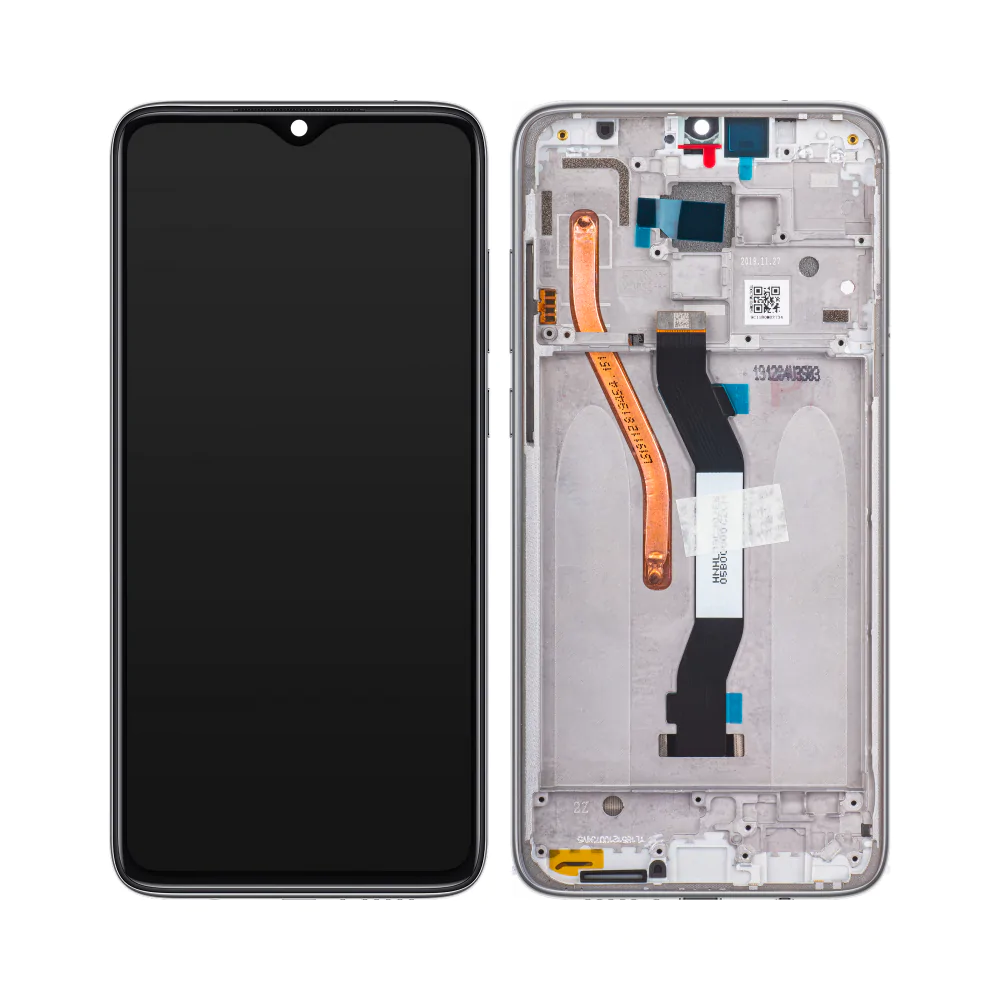 Ecran Tactile avec Châssis Xiaomi Redmi Note 8 Pro Blanc