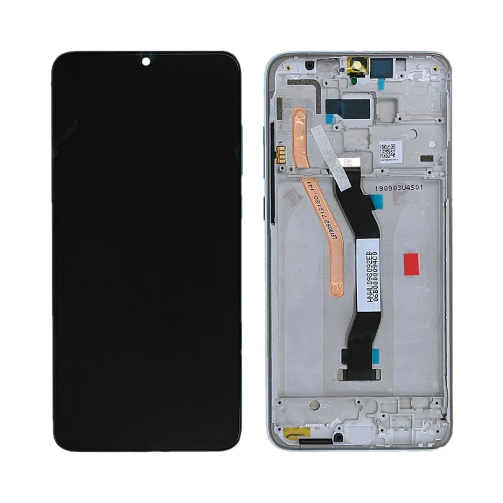 Ecran Tactile avec Châssis Xiaomi Redmi Note 8 Pro Noir Tarnish