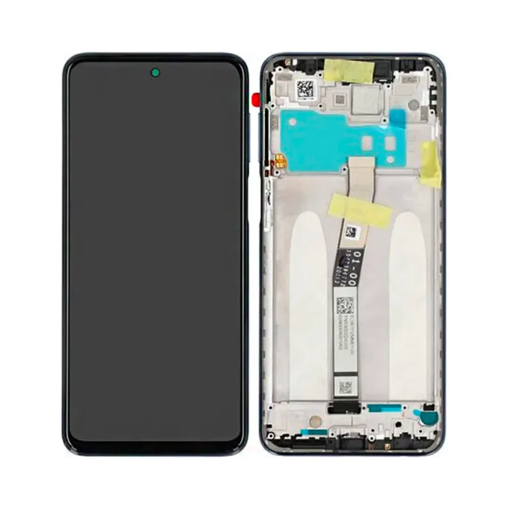 Ecran Tactile avec Châssis Xiaomi Redmi Note 9S Blanc
