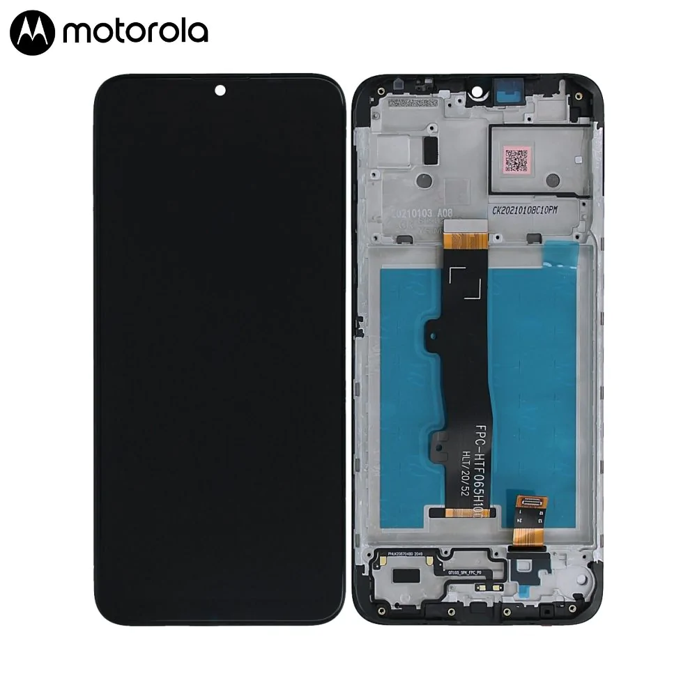 Ecran Tactile Original Motorola Moto E7i Power 5D68C18235 Noir