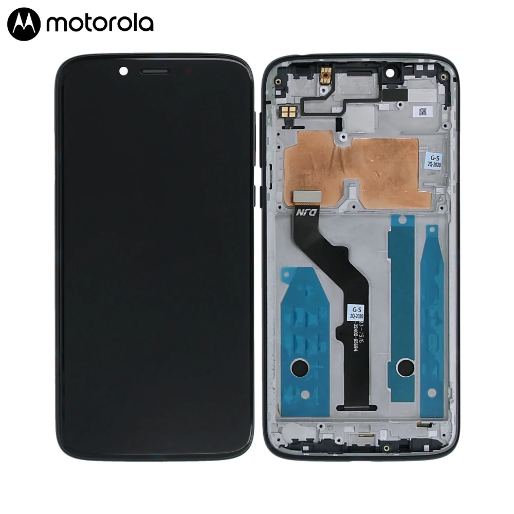 Ecran Tactile Original Motorola Moto G7 Play XT1952-2 5D68C13298 Noir
