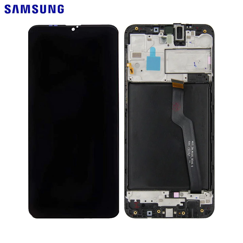 Ecran Tactile Original Samsung Galaxy A10 A105 GH82-19367A GH82-19515A (No EU) Version F / DS Noir