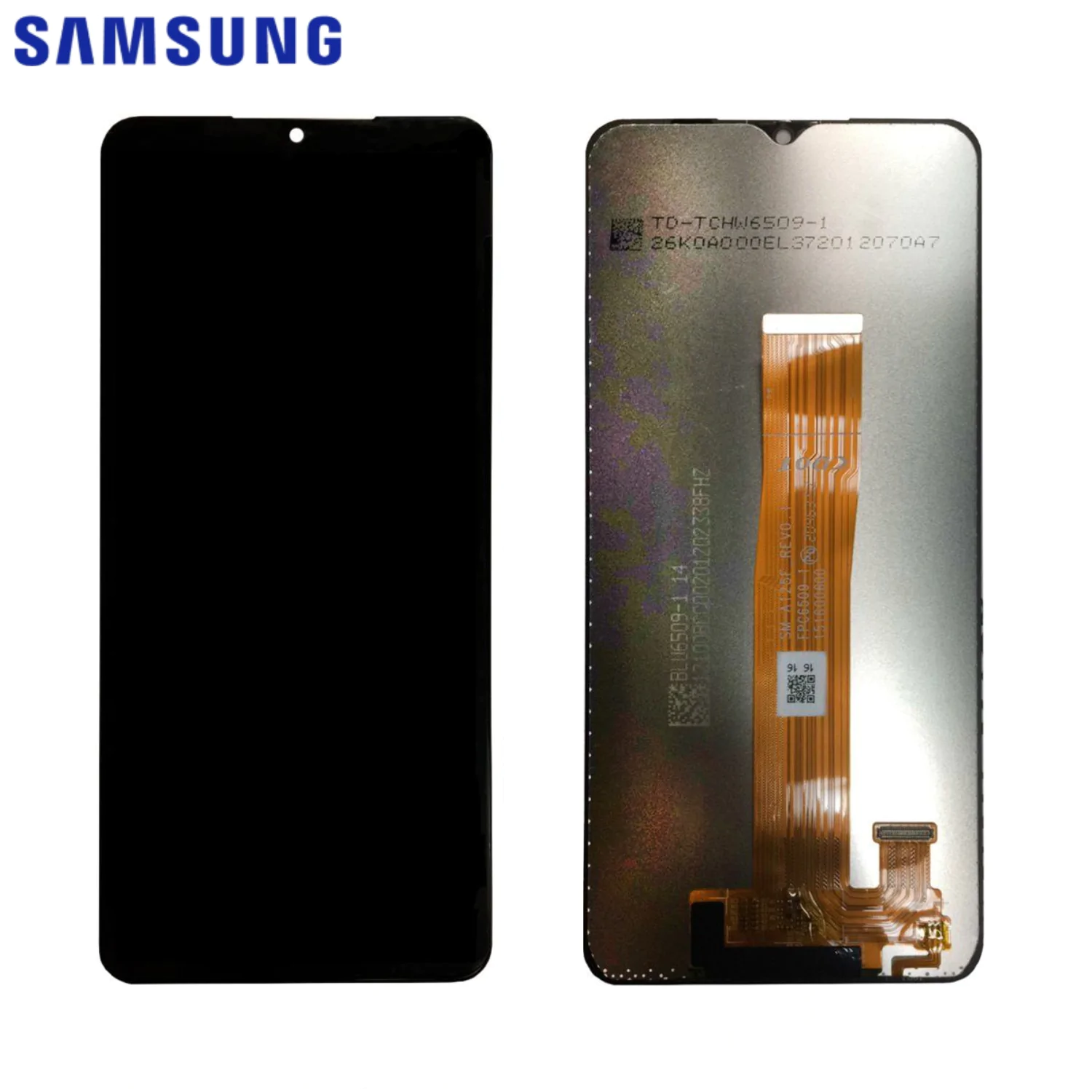 Ecran Tactile Original sans Châssis Samsung Galaxy A12 A125 GH96-14116A Noir