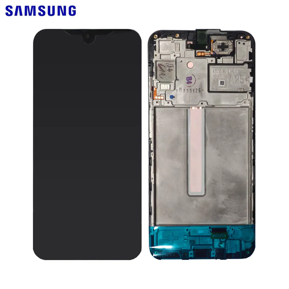 Ecran Tactile Original Samsung Galaxy A25 5G A256 GH82-33214A GH82-33215A Noir