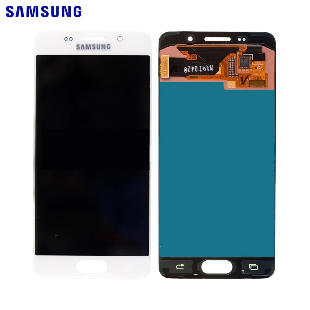 Ecran Tactile Original Samsung Galaxy A3 2016 A310 GH97-18249A Blanc