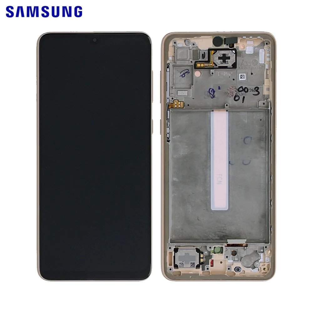 Ecran Tactile Original Samsung Galaxy A33 5G A336 GH82-28143D GH82-28144D Pêche