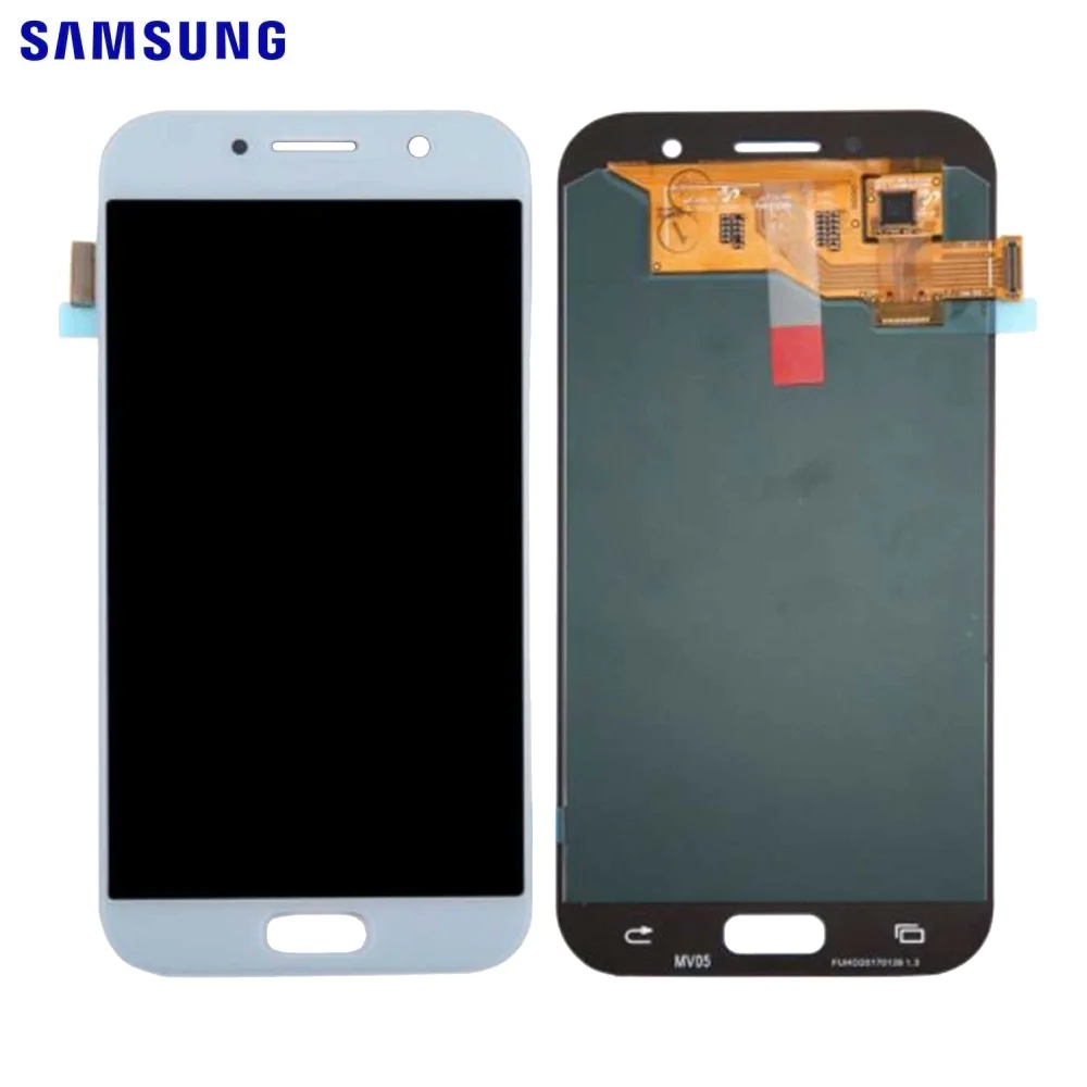 Ecran Tactile Original Samsung Galaxy A5 2017 A520 GH97-19733C GH97-20135C Bleu