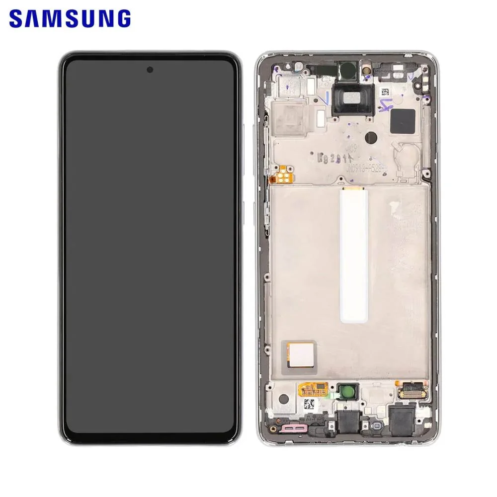 Ecran Tactile Original Samsung Galaxy A52s 5G A528 GH82-26861D GH82-26863D GH82-26909D GH82-26910D Blanc