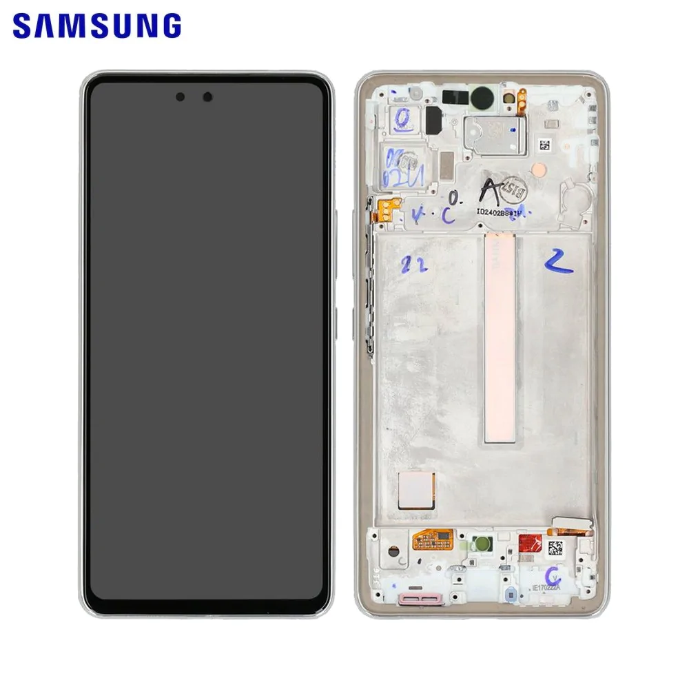 Ecran Tactile Original Samsung Galaxy A53 5G A536 GH82-28024B GH82-28025B Blanc