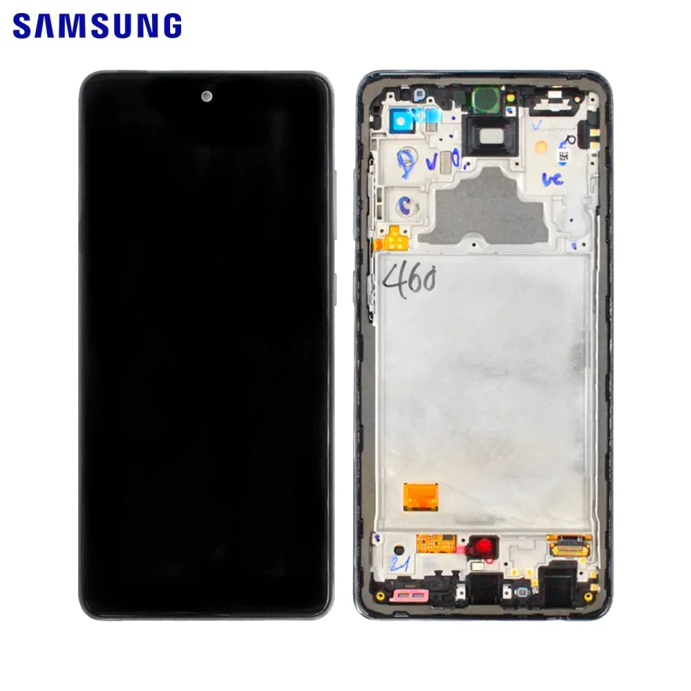 Ecran Tactile Original Samsung Galaxy A72 4G A725 GH82-25460A GH82-25463A GH82-25624A GH82-25849A Awesome Black