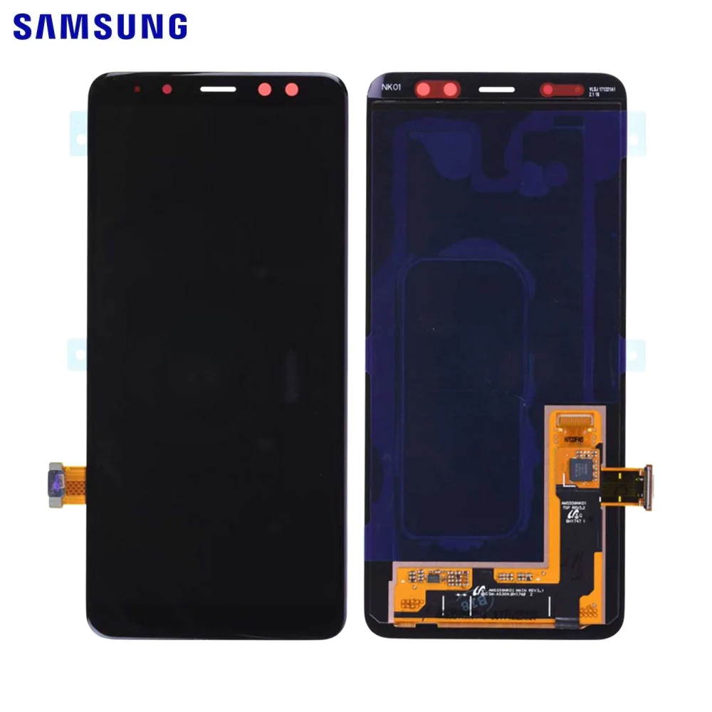 Ecran Tactile Original Samsung Galaxy A8 2018 A530 GH97-21406A GH97-21529A Noir