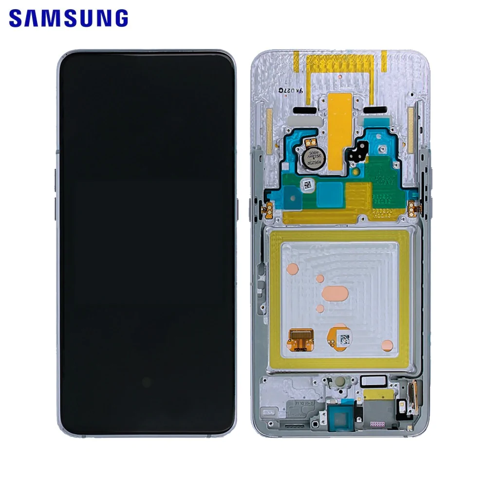 Ecran Tactile Original Samsung Galaxy A80 A805 GH82-20348B GH82-20368B GH82-20390B Argent