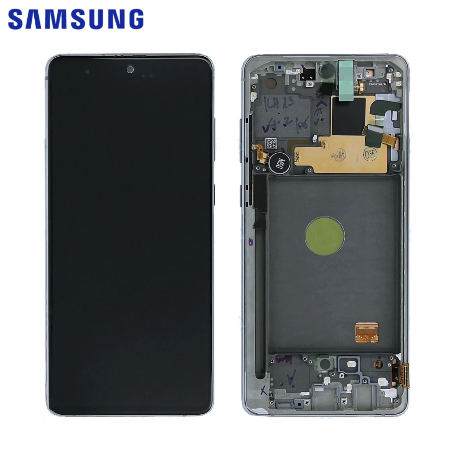 Ecran Tactile Original Samsung Galaxy Note 10 Lite N770 GH82-22055B GH82-22192B GH82-22193B GH82-22194B Argent