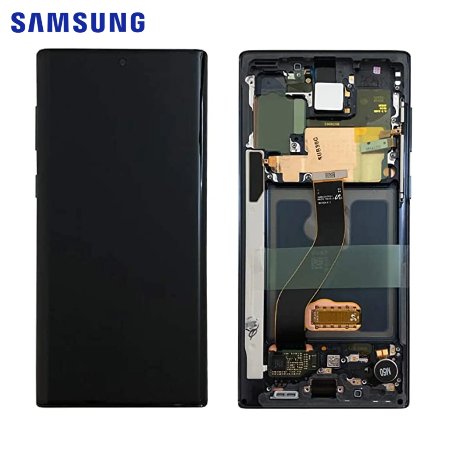 Ecran Tactile Original Samsung Galaxy Note 10 N970 GH82-20817A GH82-20818A Noir
