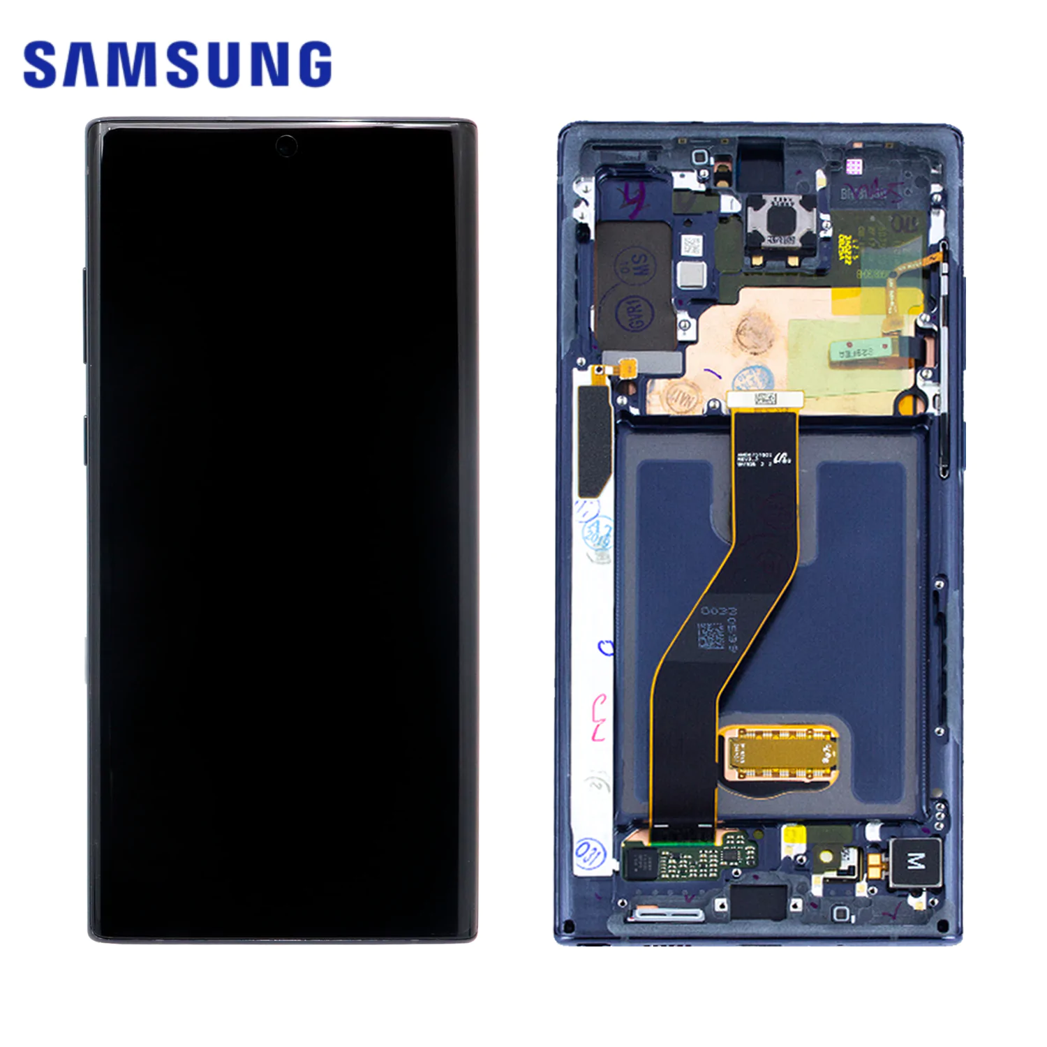 Ecran Tactile Original Samsung Galaxy Note 10 Plus N975 GH82-20838D GH82-20900D Bleu
