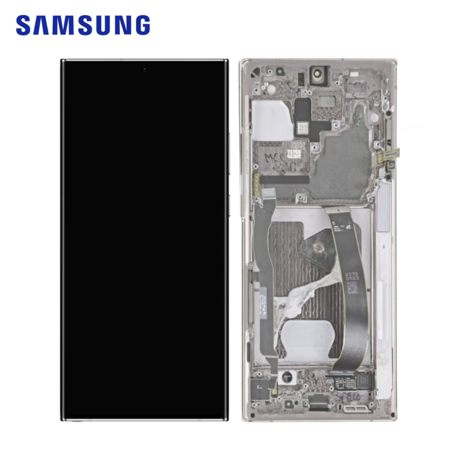 Ecran Tactile Original Samsung Galaxy Note 20 Ultra 5G N986 / Galaxy Note 20 Ultra N985 GH82-23596C GH82-23597C GH82-31461C Blanc Mystique
