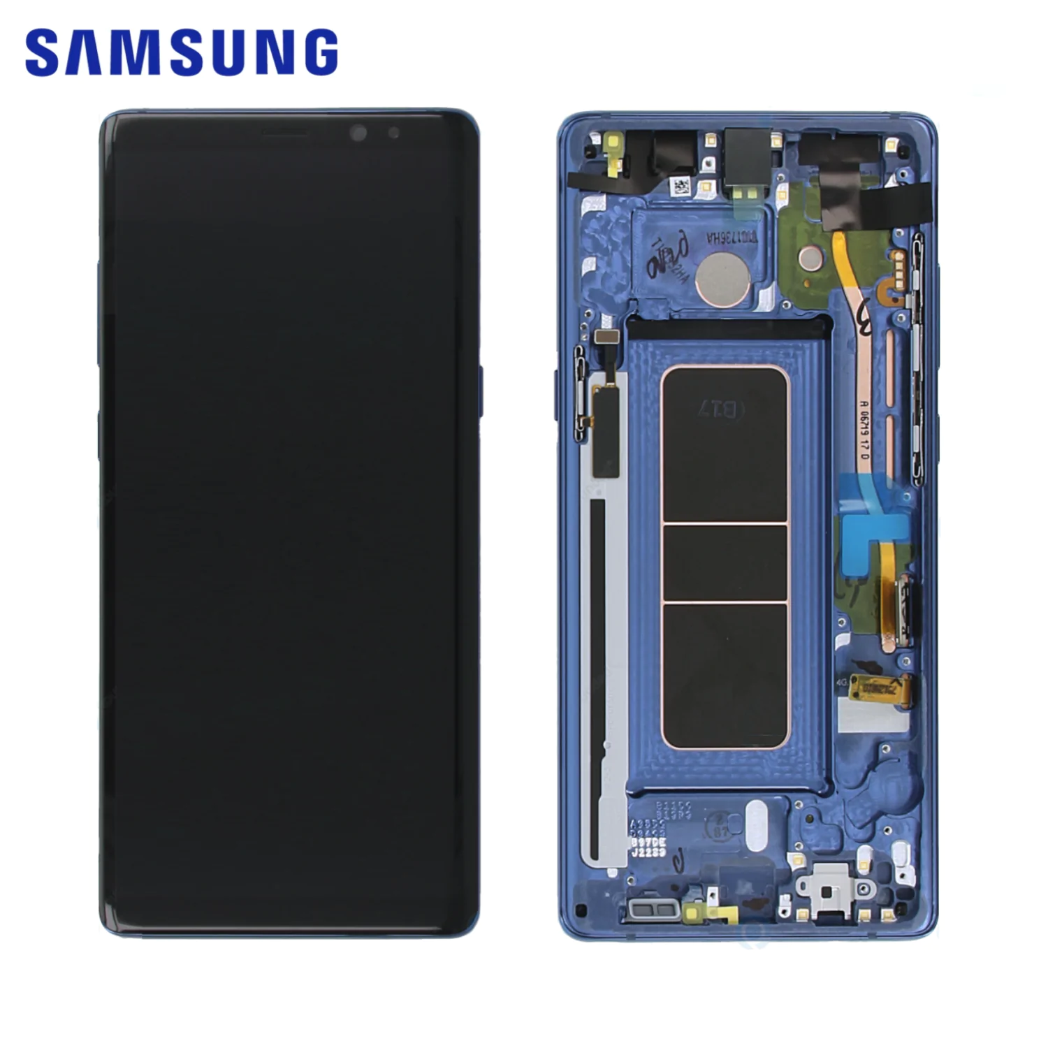 Ecran Tactile Original Samsung Galaxy Note 8 N950 GH97-21065B Bleu