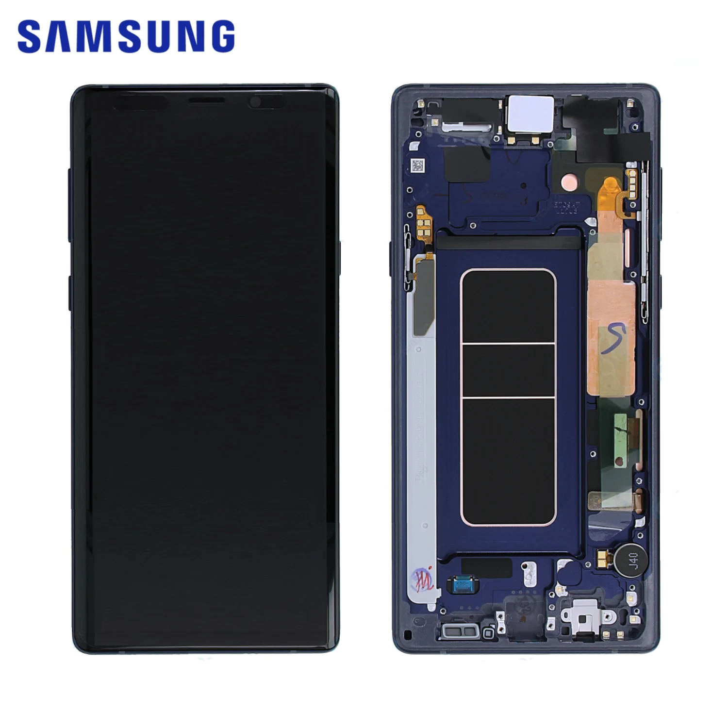 Ecran Tactile Original Samsung Galaxy Note 9 N960 GH82-23737B GH97-22269B GH97-22270B Bleu