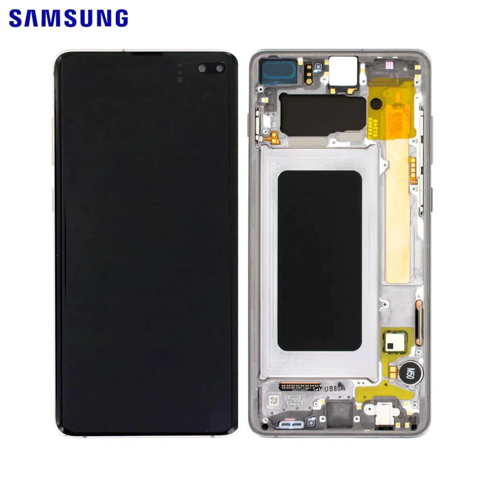 Ecran Tactile Original Samsung Galaxy S10 Plus G975 GH82-18834A GH82-18849A GH82-18857A Noir