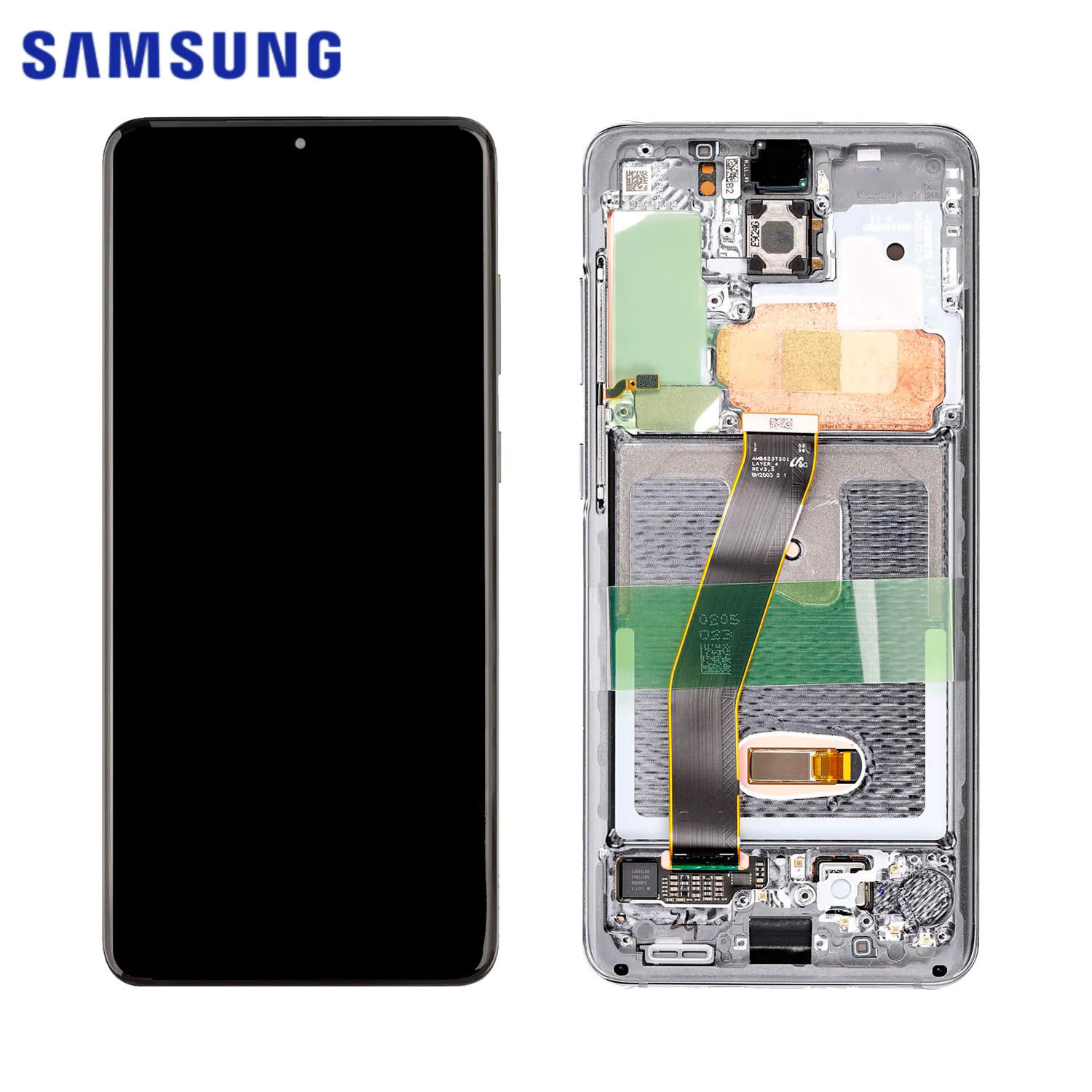 Ecran & Tactile Original Samsung Galaxy S20 G980 / Galaxy S20 5G G981 GH82-22123A GH82-22131A GH82-31432A Gris