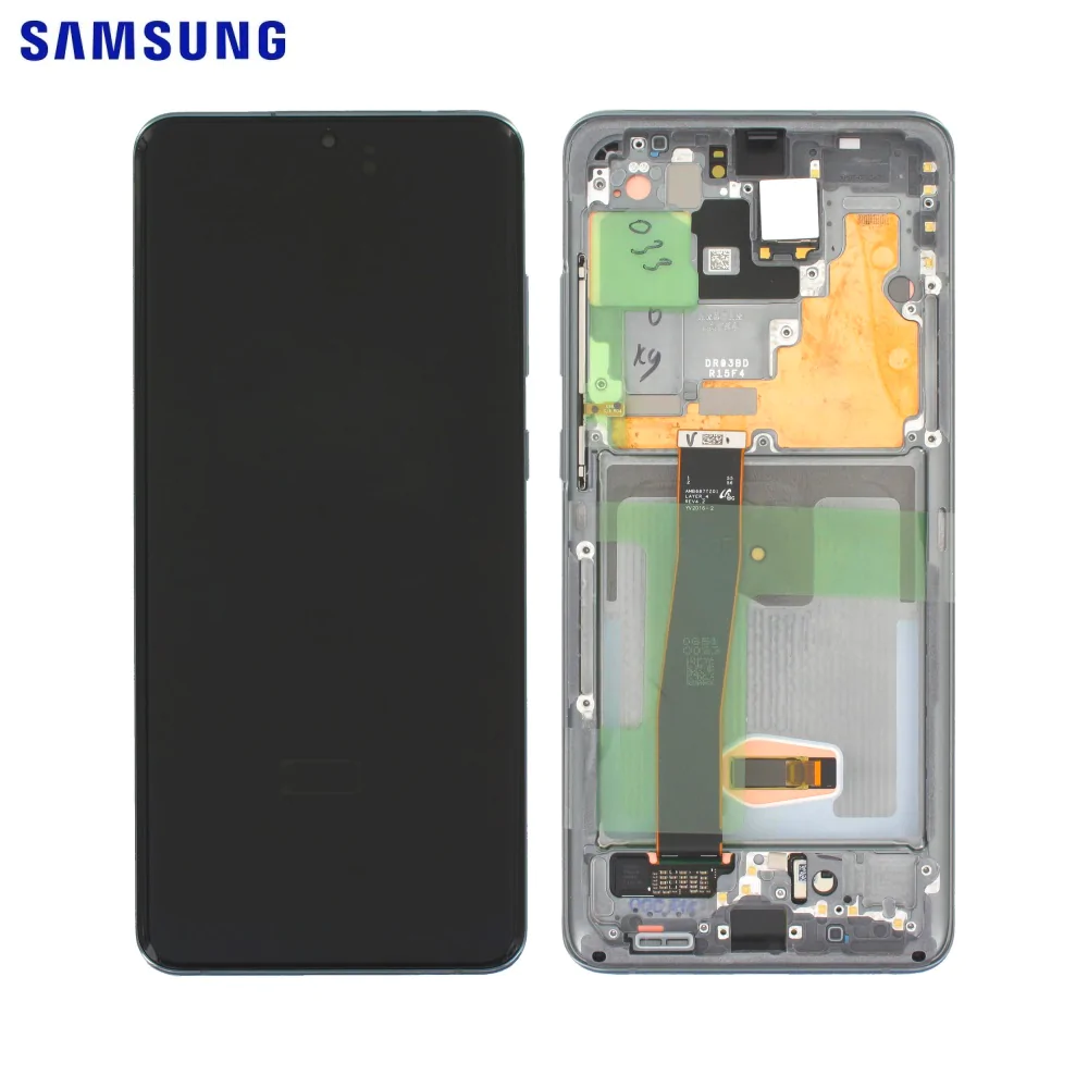 Ecran Tactile Original Samsung Galaxy S20 Ultra G988 GH82-26032B GH82-26033B Gris Cosmique