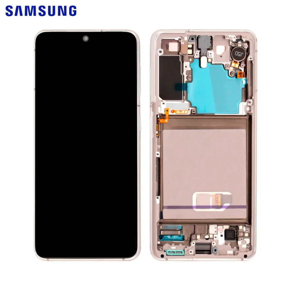 Ecran Tactile Original Samsung Galaxy S21 5G G991 GH82-24544C GH82-24544C / GH82-24545C GH82-24545C Phantom White