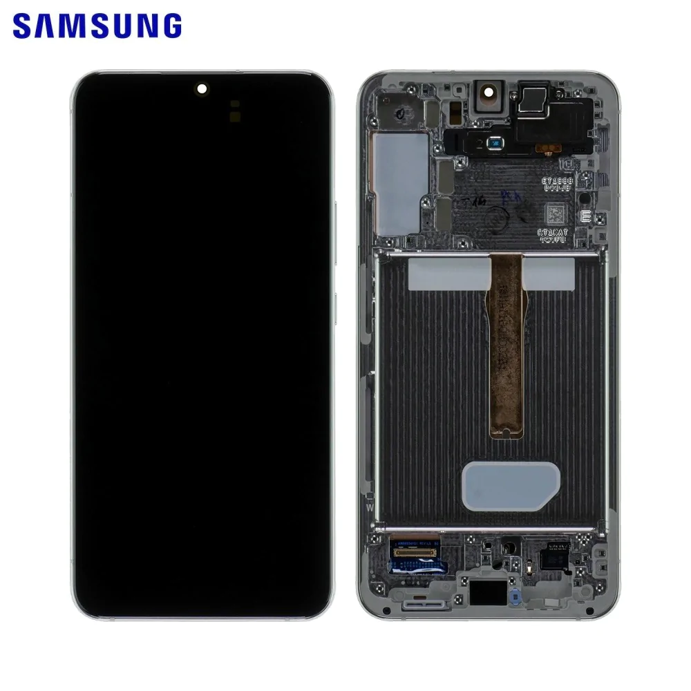 Ecran Tactile Original Samsung Galaxy S22 Plus S906 GH82-27500B GH82-27501B Blanc