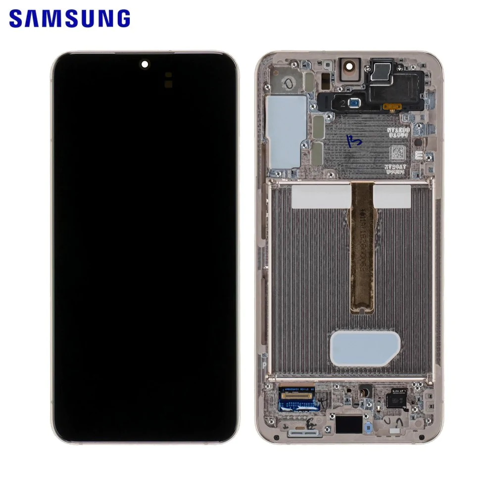 Ecran Tactile Original Samsung Galaxy S22 Plus S906 GH82-27500D GH82-27501D Rose Gold