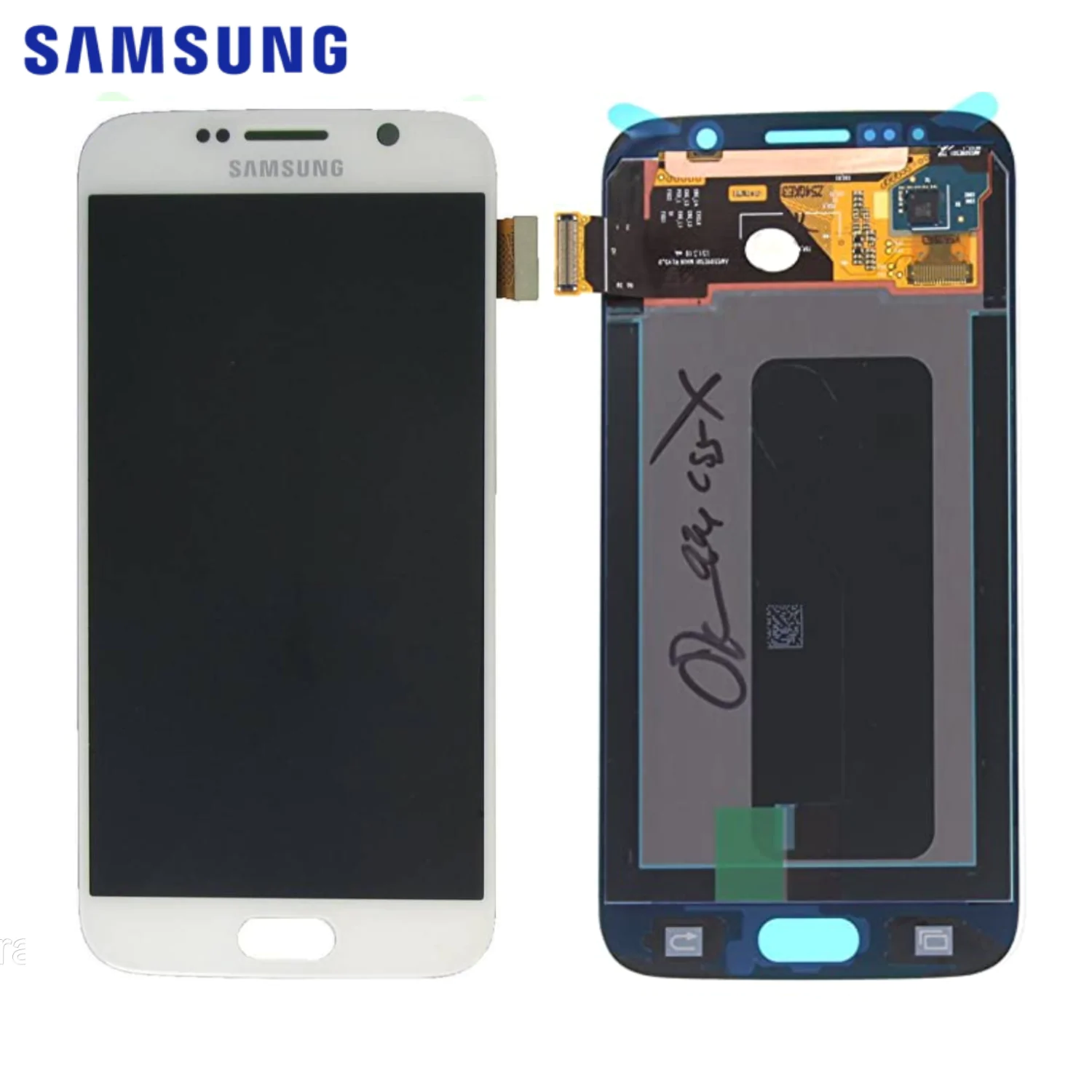 Ecran Tactile Original Samsung Galaxy S6 G920 GH97-17260B Blanc