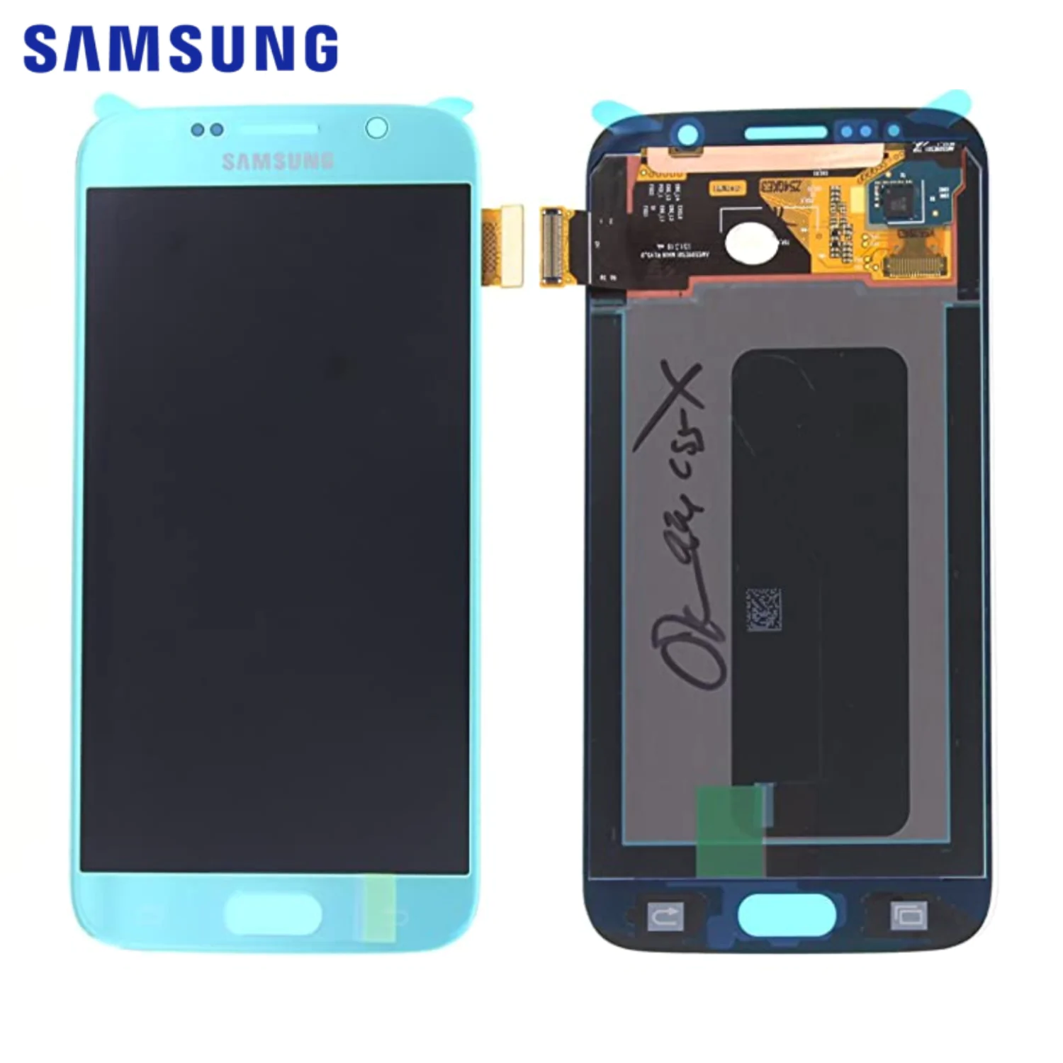 Ecran Tactile Original Samsung Galaxy S6 G920 GH97-17260D Bleu