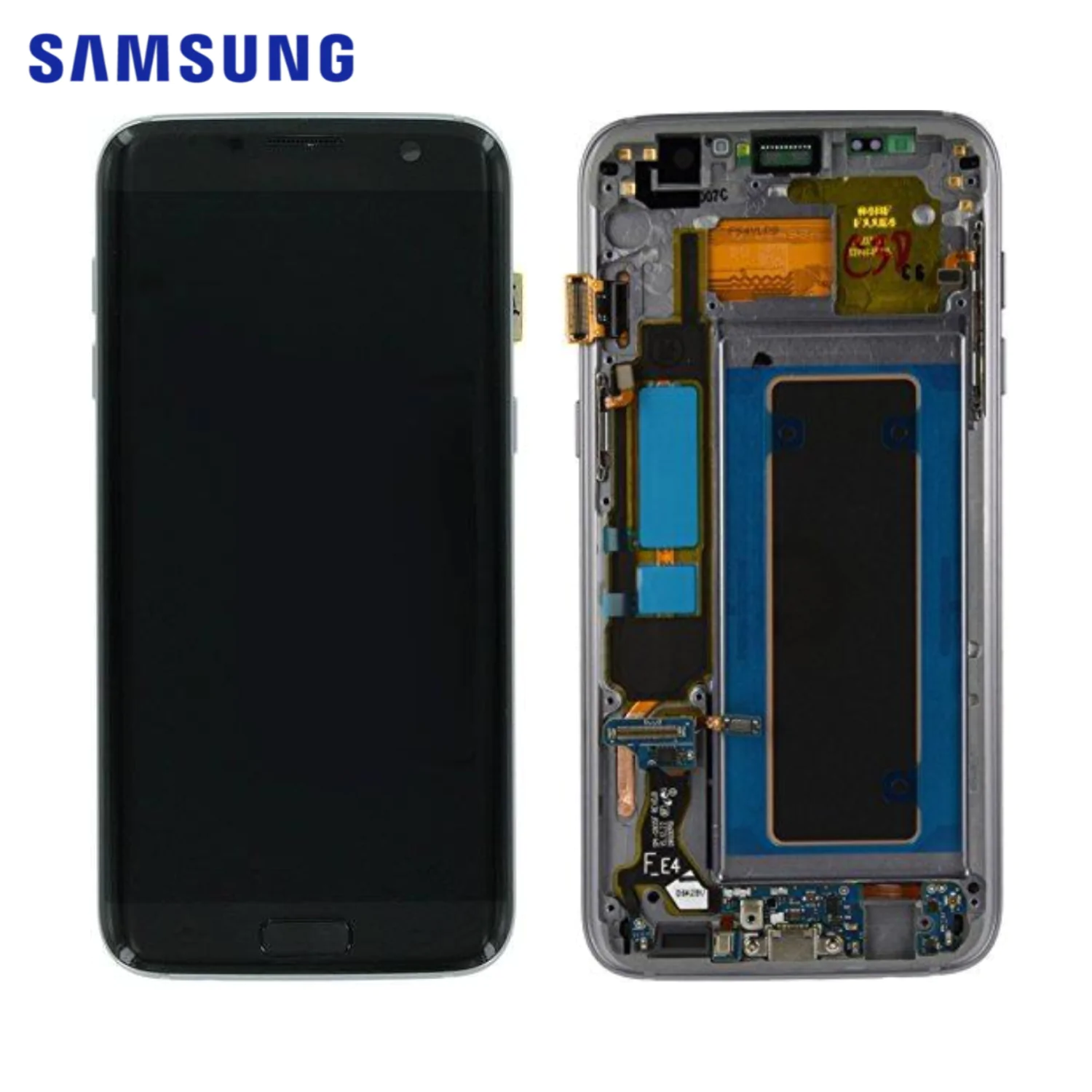 Ecran Tactile Original Samsung Galaxy S7 Edge G935 GH97-18533A GH97-18594A GH97-18767A Noir