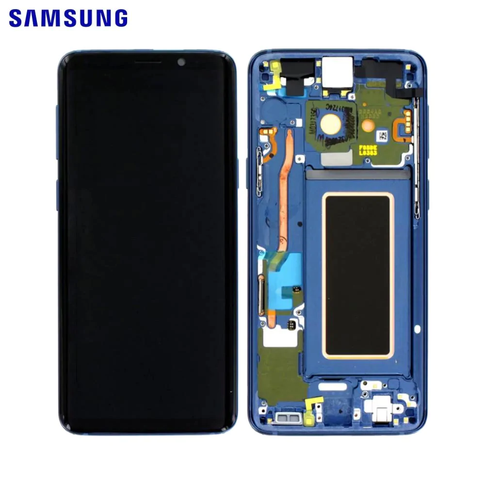 Ecran Tactile Original Samsung Galaxy S9 G960 GH97-21696D GH97-21697D Bleu