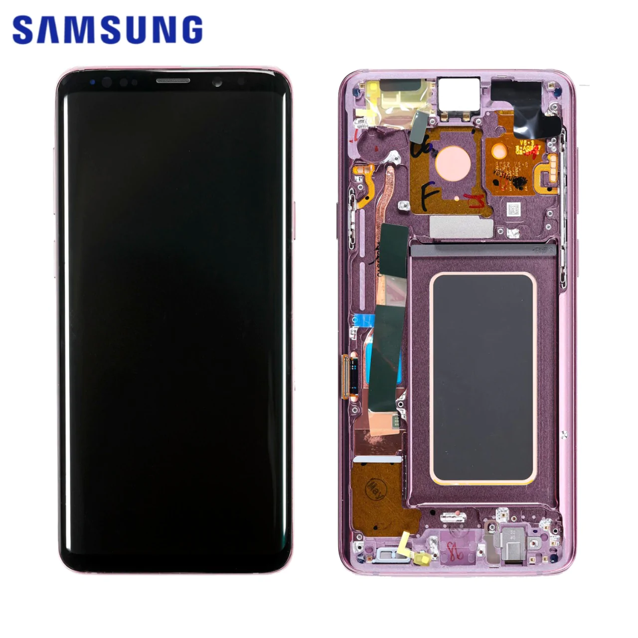Ecran Tactile Original Samsung Galaxy S9 Plus G965 GH97-21691B GH97-21692B Orchidée