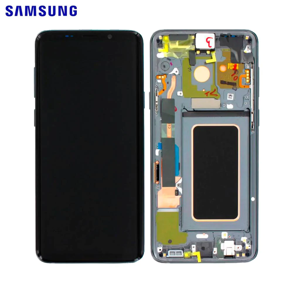 Ecran Tactile Original Samsung Galaxy S9 Plus G965 GH97-21691C GH97-21692C Gris Titanium