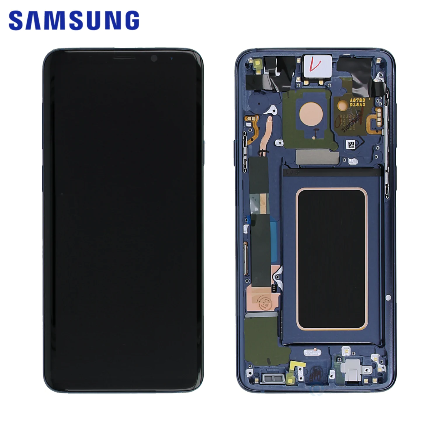 Ecran & Tactile Original Samsung Galaxy S9 Plus G965 GH97-21691D GH97-21692D Bleu