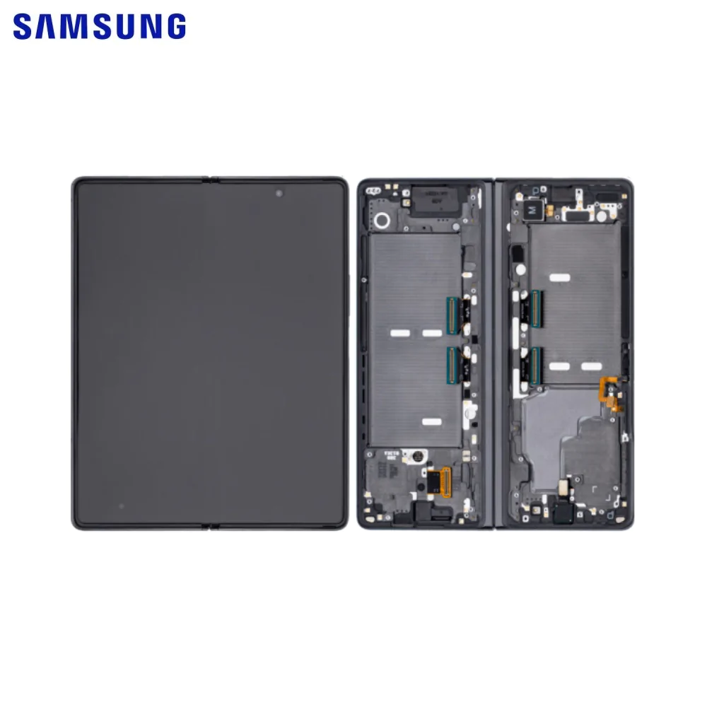 Ecran Tactile Original Samsung Galaxy Z Fold 2 F916 GH82-24296D Blue Hinge