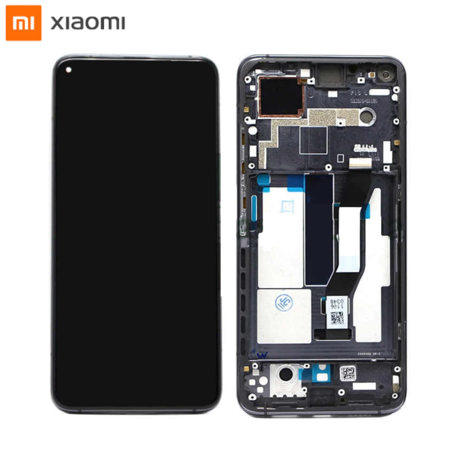 Ecran & Tactile Original Xiaomi Mi 10T 5G / Mi 10T Pro 5G 5600030J3S00 Noir
