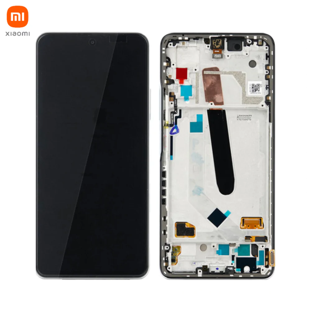 Ecran Tactile Original Xiaomi Mi 11i 5G 5600050K1100 Blanc Céleste