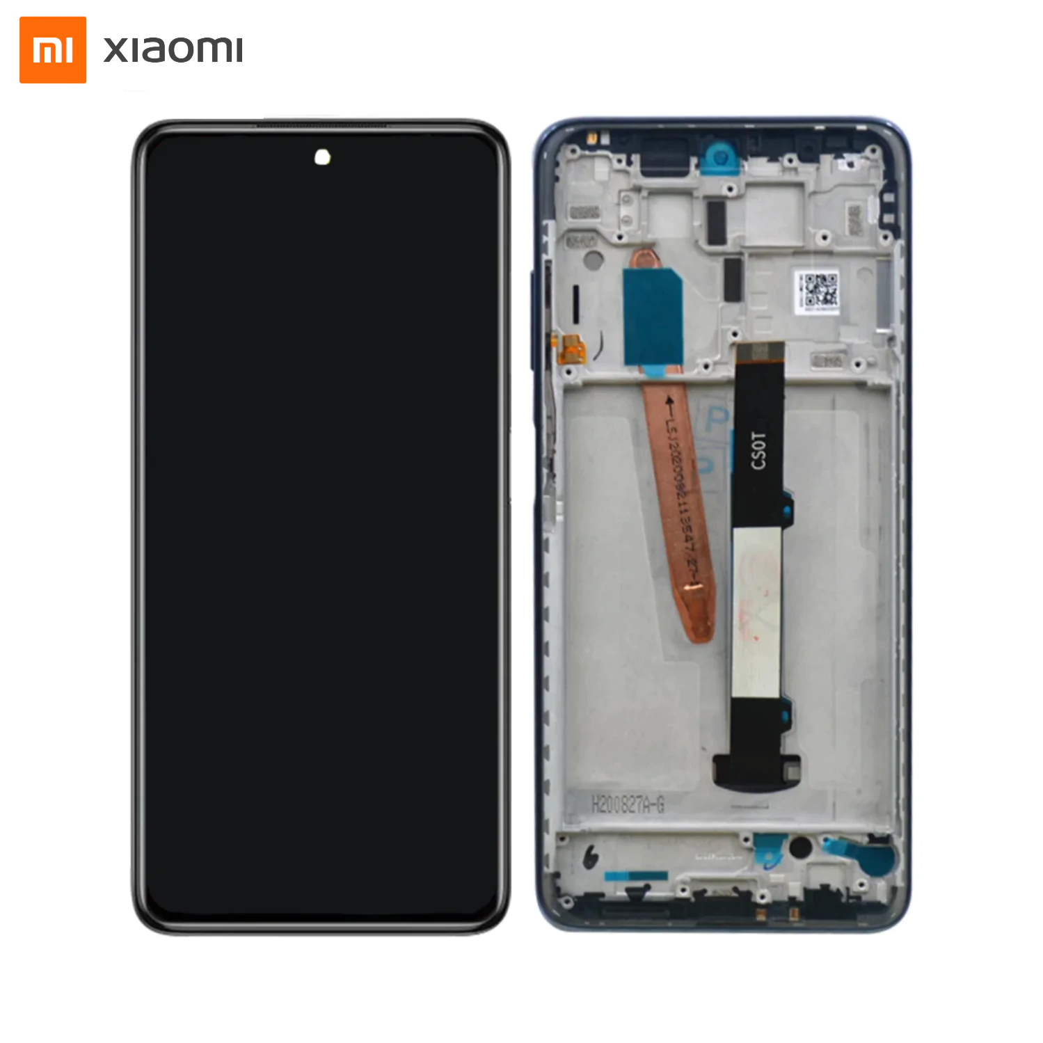 Ecran Tactile Original Xiaomi Poco X3 NFC 560002J20C00 Bleu Mer