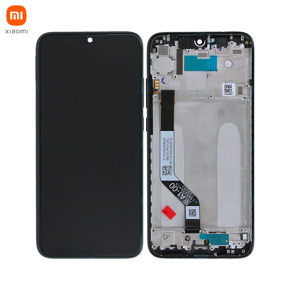 Ecran Tactile Original Xiaomi Redmi Note 7 5606100920C7 560610100033 Noir