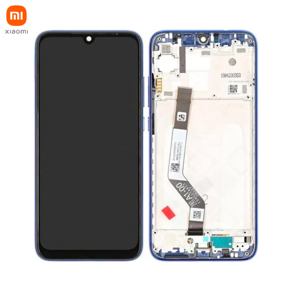 Ecran Tactile Original Xiaomi Redmi Note 7 5610100140C7 561010020033 Bleu